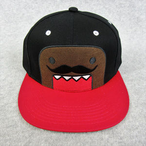 Domo Mustache Hat Baseball Cap Snap Back